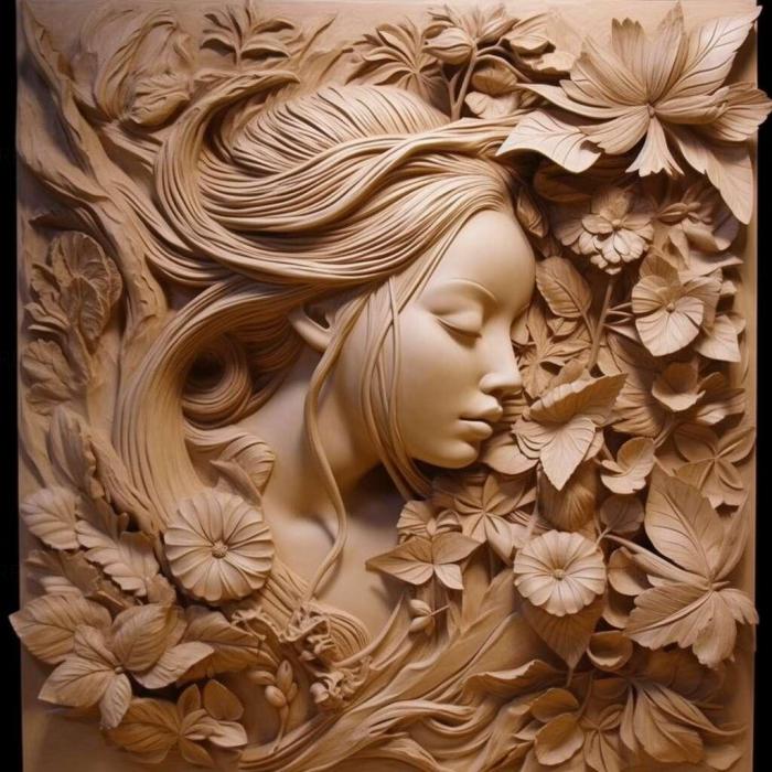 نموذج ثلاثي الأبعاد لآلة CNC 3D Art 